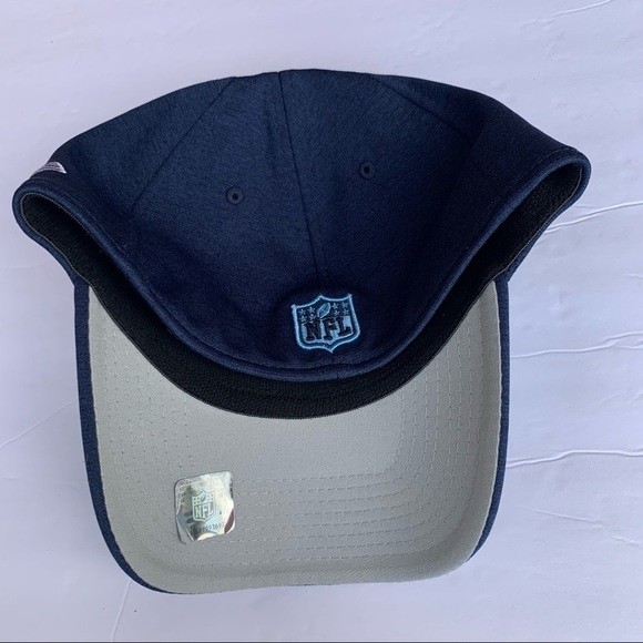 New Tennessee Titans Hat Cap - Size M /L - New Era 39Thirty - Blue - NFL - Picture 5 of 6